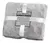 Frazada Flannel La Bastilla 2 1/2 - Queen Suaves y Abrigadas - tienda online