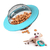 Brinquedo Interativo Pets Bola Dispenser De Petiscos E Rações Tigela Alimentador