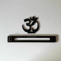 Incensário Símbolo OM para Meditação e Yoga - 23cm - MauBia incensários
