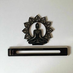 Incensário Buda Harmonia e Meditação - 23cm - MauBia incensários