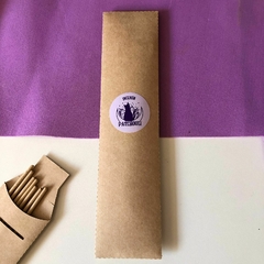 Imagem do caixinha com 7 incensos - diversos aromas: lavanda, morango, limão…