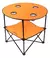 Mesa tela plegable Camping 4 Portavasos 75cm Bolso Reforzada MCP01. Kushiro