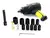 Kit Llave De Impacto Neumatica 1/2 Doble Martillo + Tubos. BAROVO