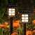 Luz Solar LED À Prova D'água Lâmpadas De Gramado Ao Ar Livre Caminho Da Passarela Pátio Do Jardim na internet