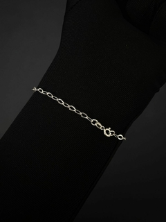 Pulseira Oval de Prata Feminina - comprar online