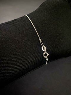 Pulseira Fina Prata Unissex - comprar online
