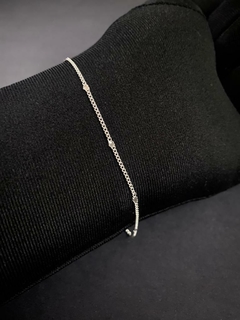Pulseira Fina Prata Unissex - loja online