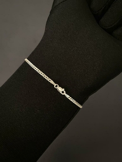 Pulseira Grumet Prata Masculina - comprar online