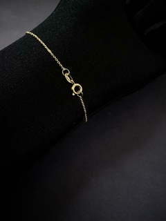 Pulseira Fina Banhada a Ouro 18k Unissex - loja online