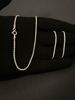Colar Pipoca de Prata Feminino