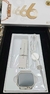 SMARTWATCH DL Premium cor Gold com pulseira clara - comprar online
