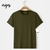 Camiseta Masculina Básica Lisa Slim 100% Algodão - comprar online