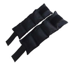 Tobilleras 1 kg con doble costura y reforzadas
