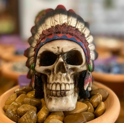 Caveira Resina 11x9