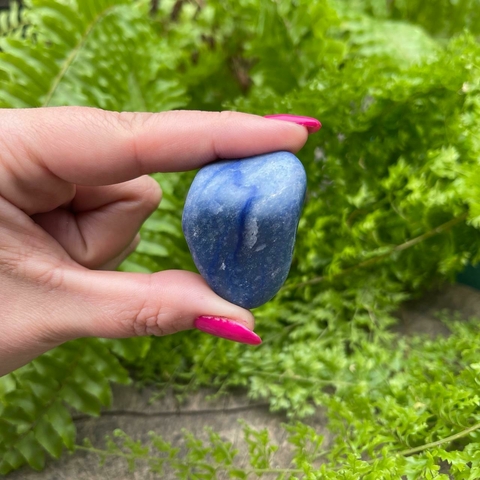 Quartzo Azul Rolado 2,5 cm