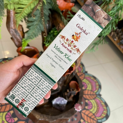 Incenso Varetas Goloka Massala Ayurvedic