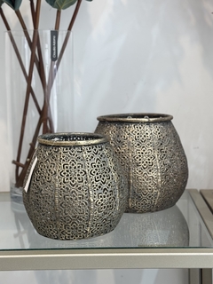Fanal metalico gold grande - comprar online