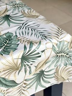 Mantel impermeable palmeras y helecho
