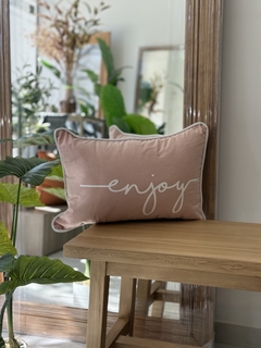 Almohadon serigrafia ENJOY - comprar online