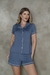 PIJAMA AMERICANO CURTO FEMININO AZUL