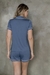 PIJAMA AMERICANO CURTO FEMININO AZUL na internet
