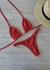BIQUÍNI PIPA VERMELHO C/ ARGOLA - comprar online