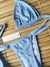 BIQUÍNI DE FITA AZUL BEBE na internet