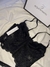 Conjunto Corset Angel Preto