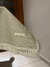 Mantel Impermeable Primera calidad beige con flecos en internet