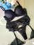 Conjunto Bella Em Renda Com Bojo E Cinta Liga - Playtime Lingerie