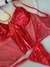 Corselet de Cirre com tule Vermelho - comprar online