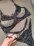 Conjunto - Veneza Tule e Renda Preto - Playtime Lingerie
