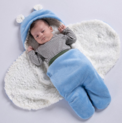 Saco de Dormir pra Bebe Ursinha Menina e Menino Maternidade