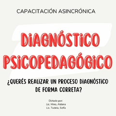 Proceso Diagnóstico Psicopedagógico