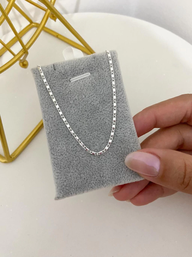 Choker Ingrid - prata