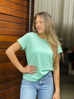 Camiseta Feminina Poliéster Babylook Feminina