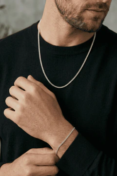 Corrente masculino grumet 2mm linha Premium aço - comprar online