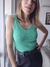 Blusa Regata de tricot Modal