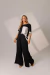 CONJUNTO DE PANTALONA DUO CORES. na internet