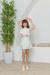 Conjunto short saia e cropped Oliva