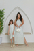 Vestido Longo Oliva - Look Tal Mãe Tal Filha