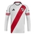 Camisa River Plate I 25/26 manga longa importmanto, Camisa de torcedor River Plate Adidas masculina, Camisa branca e vermelha River Plate Loja importmanto, Camisa oficial River Plate 2025, Camisa de futebol River Plate manga longa, Comprar camisa River Pl