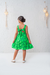 Vestido Infantil Verde Corações - Ref 594 - comprar online
