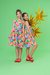 Vestido Infantil Laços - Ref 535