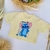 Cropped Stitch Flores Amarelo - Ref 831