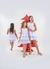 Vestido Infantil Branco Laço - Ref 588