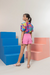 Conjunto Short Saia Rosa Stitch - Ref 804 - comprar online