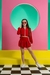 Conjunto Bomber Vermelho Balonê - Ref 452 na internet