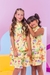 Vestido Amarelo Estampado - Ref 311