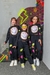 Conjunto Infantil Moletinho Preto - Ref 333